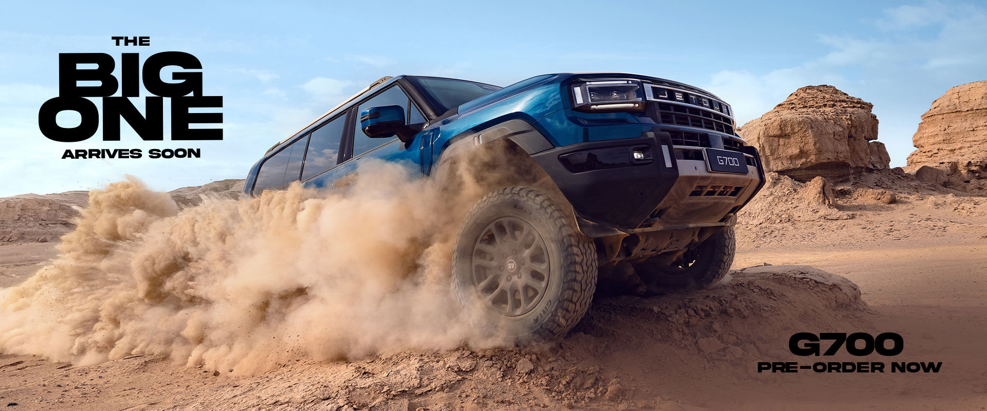 Jetour G700 - Advanced off-road capability meets modern luxury